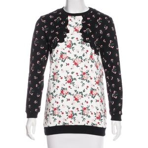 NWT Vivetta floral print crew neck sweatshirt